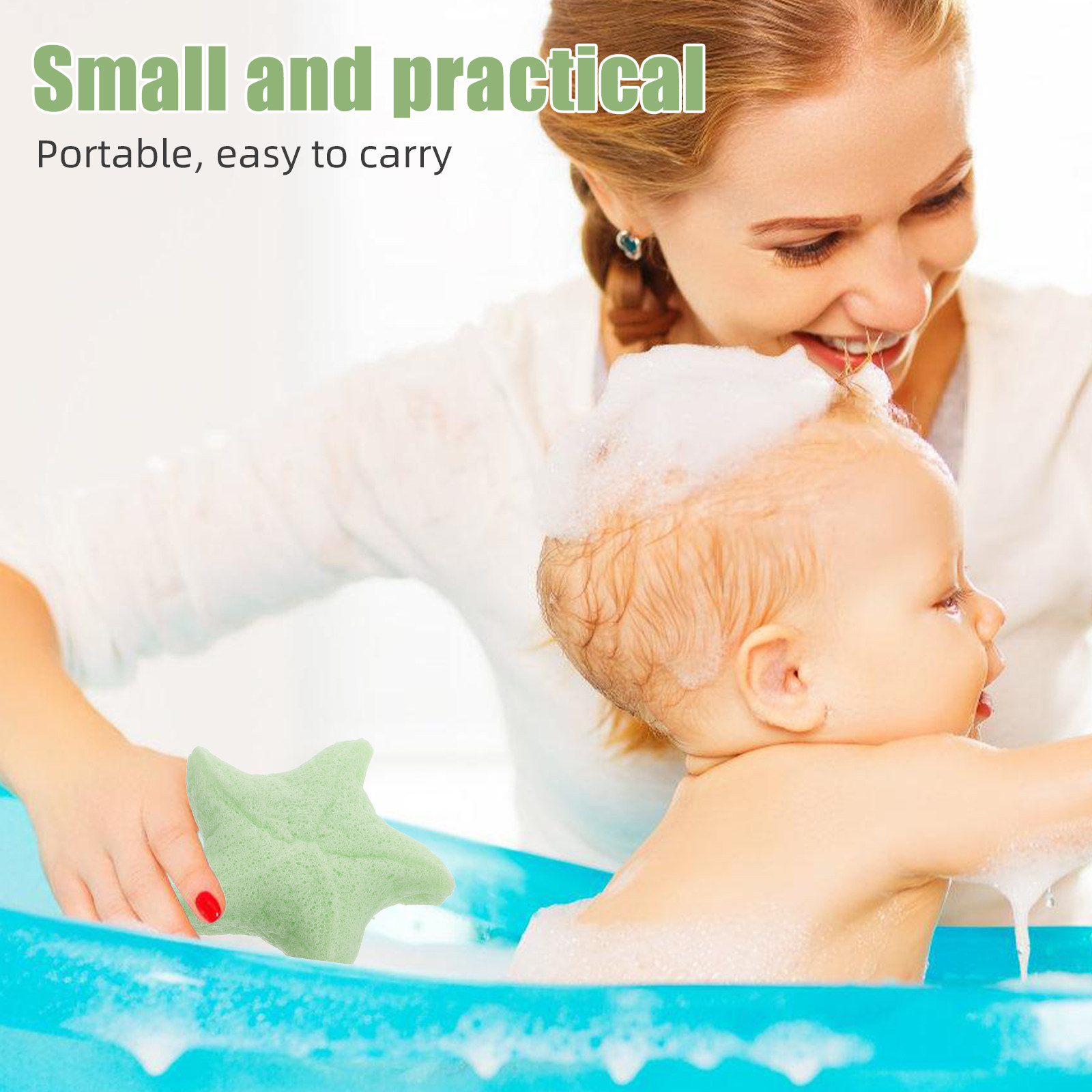 Soft Natural Baby Bath Sponge  - Skincare Newborn review and price