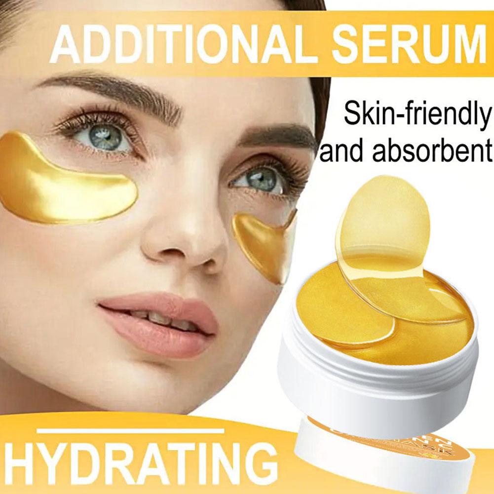 Collagen Vitamin Eye Mask 60pc - Caffeine Eye Serum review and price