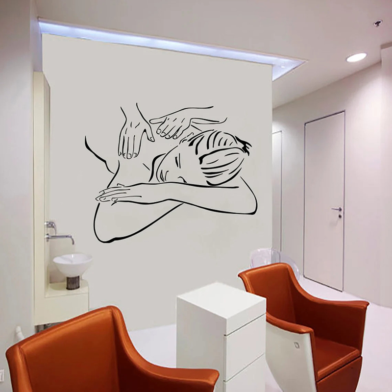 Spa Salon Massage Wall Decals  - Skincare Quote review and price